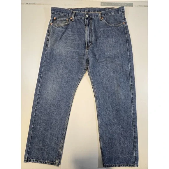 Levi's 505 Men's‎ Jeans Regular Fit, Straight Leg Size 40x29