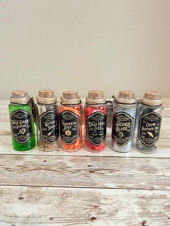 Target Halloween Bullseye Mini Potion Bottles Full Set NEW 2026🌸