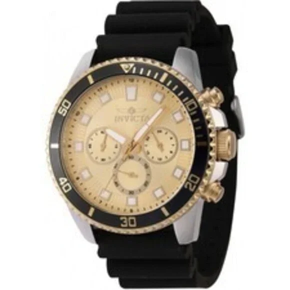 NWT Invicta 46128  Pro Diver | Chronograph | Gold | Men's Watch