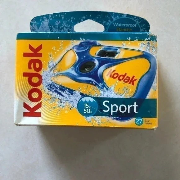 Kodak Sport Waterproof‎ Camera Open NIB package SEALED