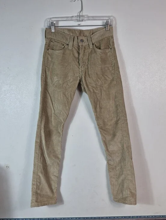 Levi's 510 Super Skinny Corduroy Pants Men's 29X30