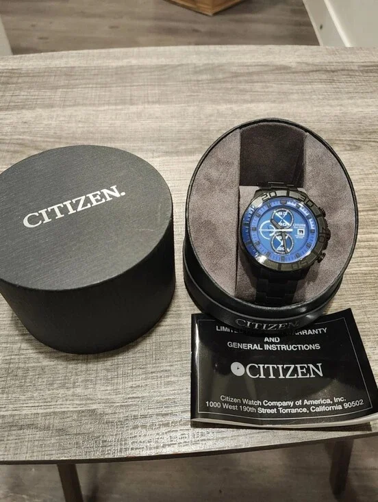 Citizen Eco-Drive Blue Men's Watch - CA0525-50L