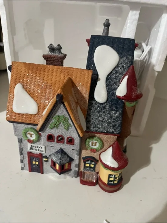 Department 56 N. Pole series tassy’s mittens and hassle’s woollies