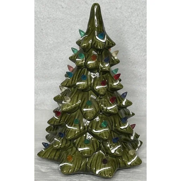 Vintage 1983 Ceramic Christmas Tree 13