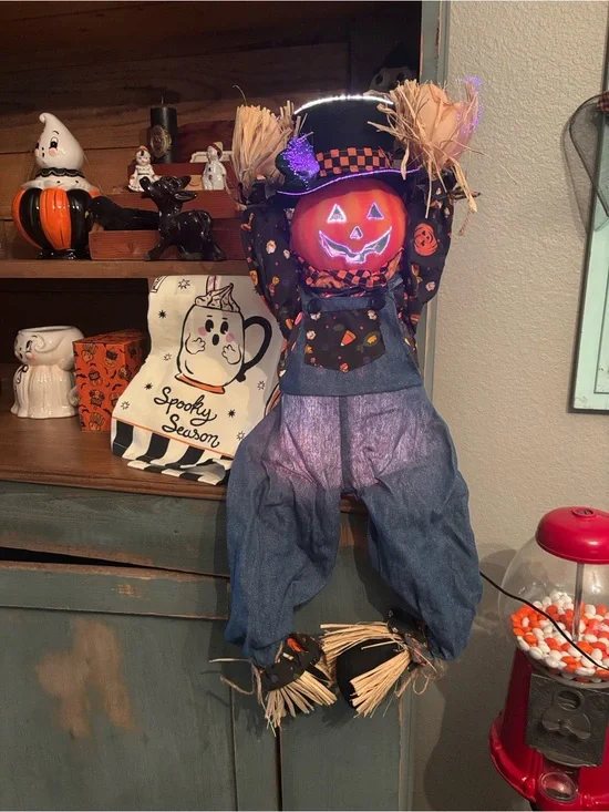 Fiber Optic Halloween Jack O’ Lantern