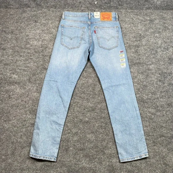 Levis 502 Regular Taper Mens Light Wash Flex Stretch Jeans 30x30 29507-1479