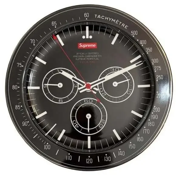 Supreme Watch Plate Black FW20 New