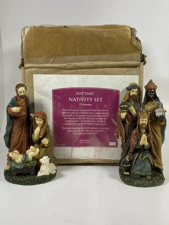 Past Times Nativity Set