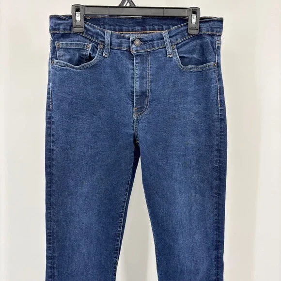 Levi's 511 Slim Fit Jeans Mens 34x36 Dark Wash Excellent Stretch Denim Pants