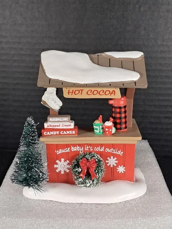 Department 56 Village Accessories Hot Cocoa Stand Number 6013024 New In Box
