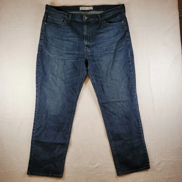 Levis Signature S67 Athletic Fit Jeans Mens 40 X 30 Medium Wash Blue Denim