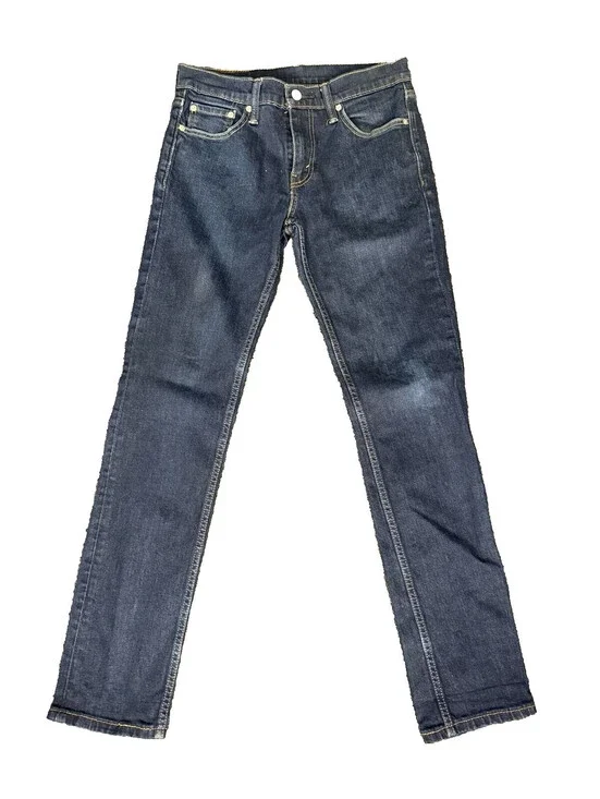 Levi's 511 Dark Wash Straight Leg Denim Jeans Men's Size 30 x 32 EUC