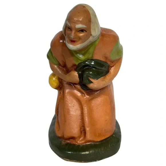 Fontanini Italian Composition Nativity‎ Kneeling Wise Man King Figurine
