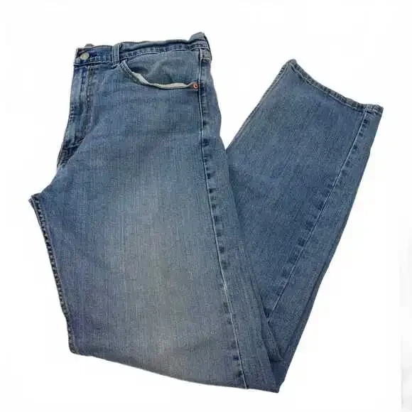 Levi's 505 Straight Jeans | Cotton Blend Blue Size 36 Men’s