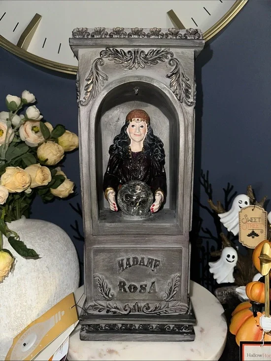 Halloween Madame Rosa Psychic booth