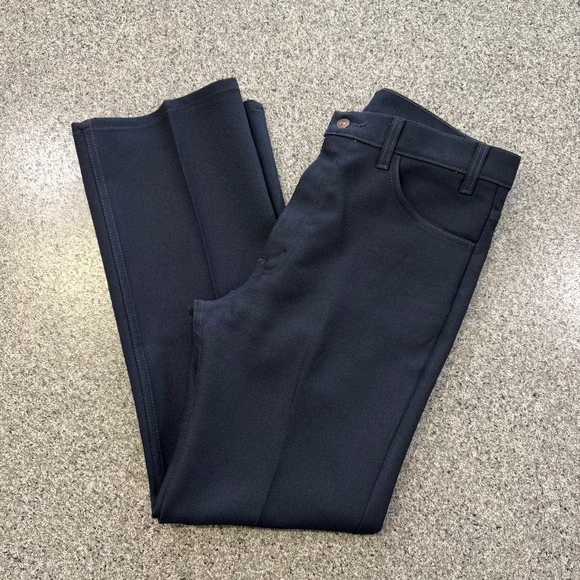 Vintage Levis Pants Mens 36x30 Navy Blue Straight Slacks Khakis Chino