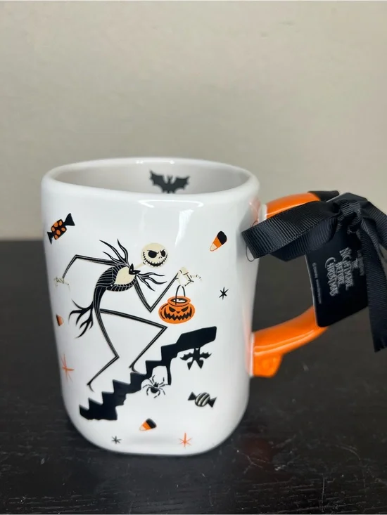 NEW Rae Dunn The Nightmare Before Christmas Jack Skellington Halloween Mug