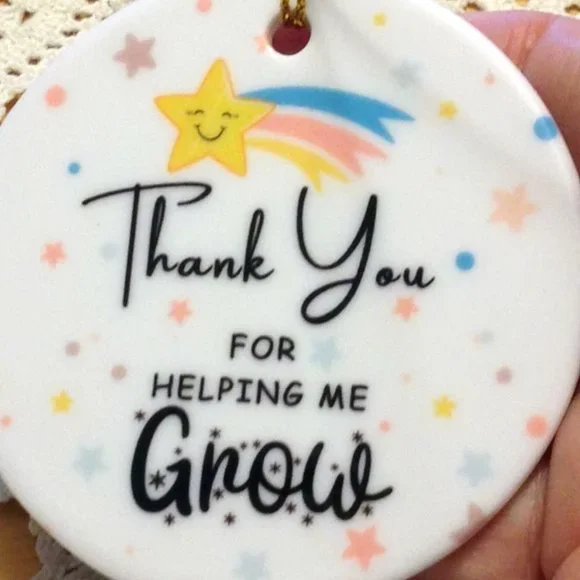Christmas Ornament - Thank You  - Celebrate the Holidays