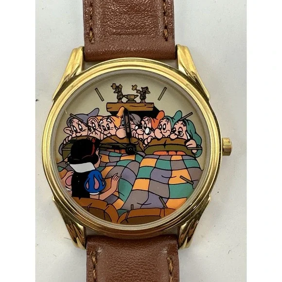 Fantasma‎ Disney Special Edition Snow White 7 Dwarves New Battery 35MM 7.75