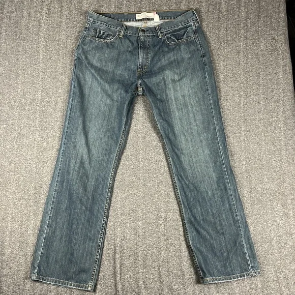 Vintage Levis‎ 559 Jeans Mens Tag 36x32 Blue Relaxed Denim Work Y2K W34 L31.5