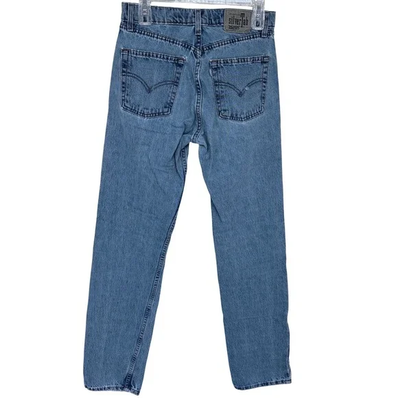 Vintage 90s Levi's Silvertab Blue‎ Jeans 30x34 Straight Slim Men's Made in USA
