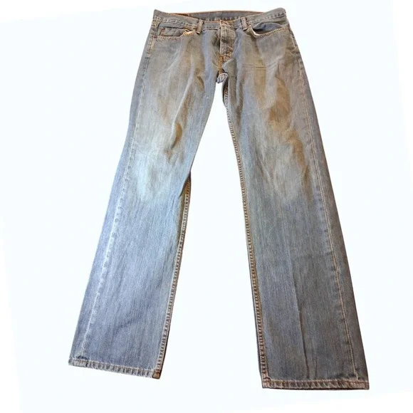 Levis 559 Relaxed Straight Leg Jeans Mens 34x34 Blue Denim Medium Wash