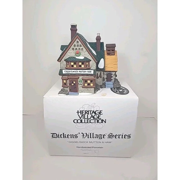 Dept 56 Dickens’ Village Giggelswick Mutton & Ham #58220 from 1994