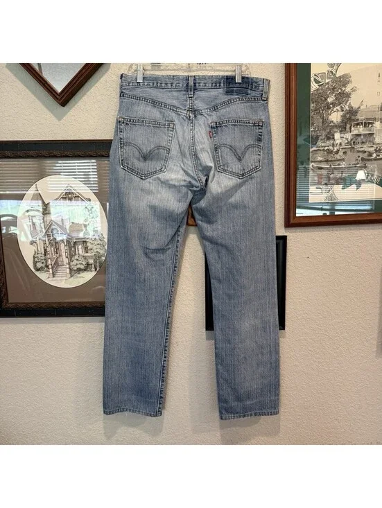 Vintage 80s/90s RARE Levi’s 501 STF Men’s 36x32 Blue Denim Jeans Made in USA