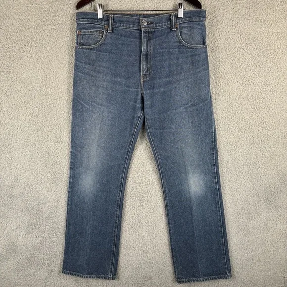 Levis‎ 517 Jeans Mens 36x32 Blue Bootcut Western Denim *READ*