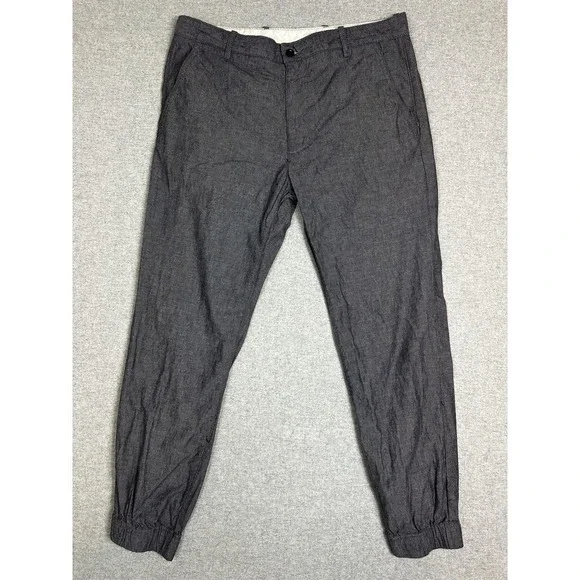 Levis Pants Mens 36x32 Gray Jogger‎ Cuffed Casual Chino 100% Cotton