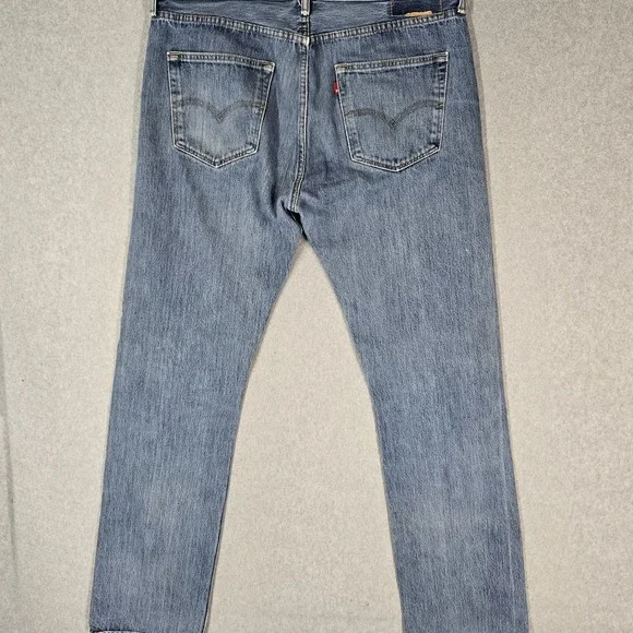 Levi's 501 Men Jeans 36X36 Blue Denim 32