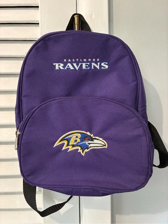 Embroidered NFL Baltimore Ravens Mini BookBag