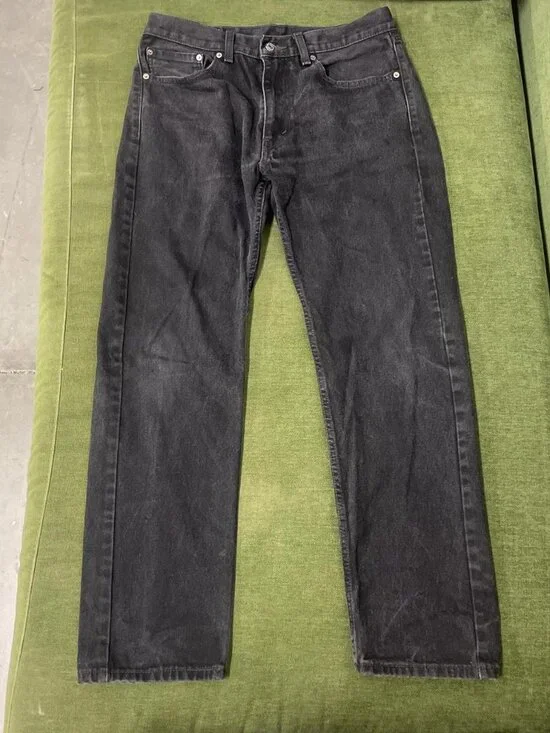 Levi's Men's 505 Black Jeans