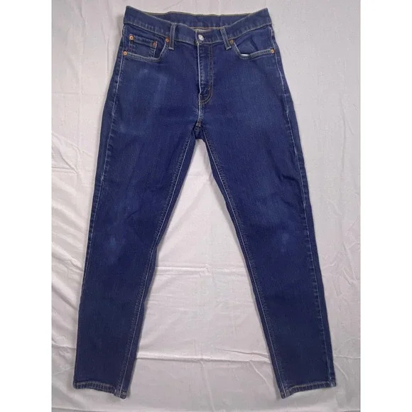 Levi's 531 Athletic Slim Jeans Mens W32 L32 Blue Cotton Stretch Casual Denim