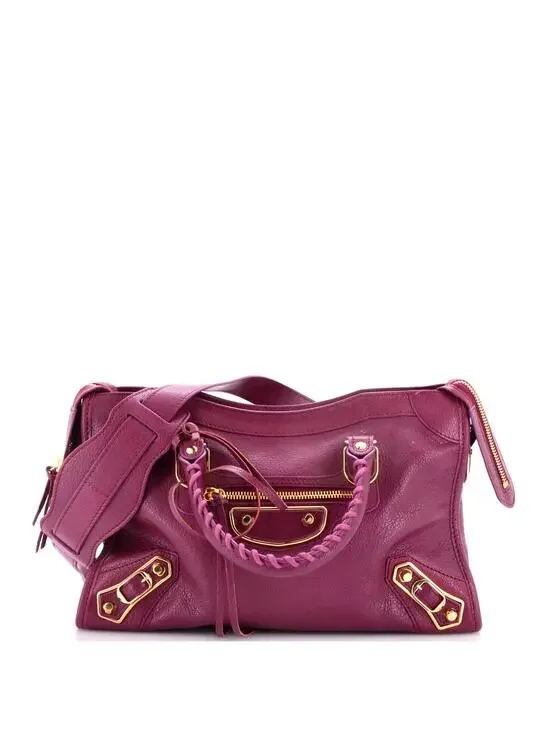 Balenciaga City Classic Metallic Edge #322148B16B