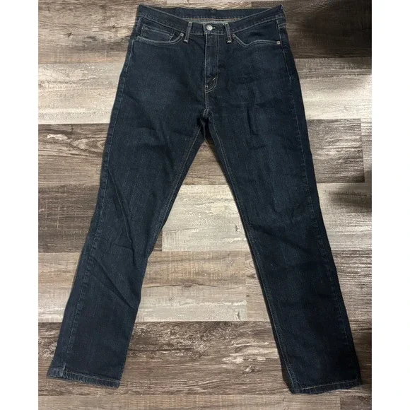 Levis 541 Athletic Taper Jeans Mens 34x34 Dark Wash Indigo Denim 18181-0025