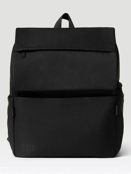 *Brand new/never used* BEIS Black Men's Backpack with Front Flap