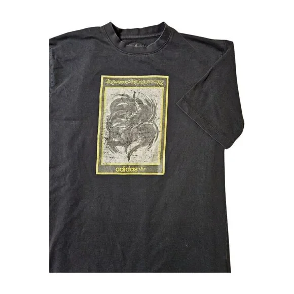 Adidas X Muhammad Ali‎ Graphic Print Tee Black Thailand Men's XL
