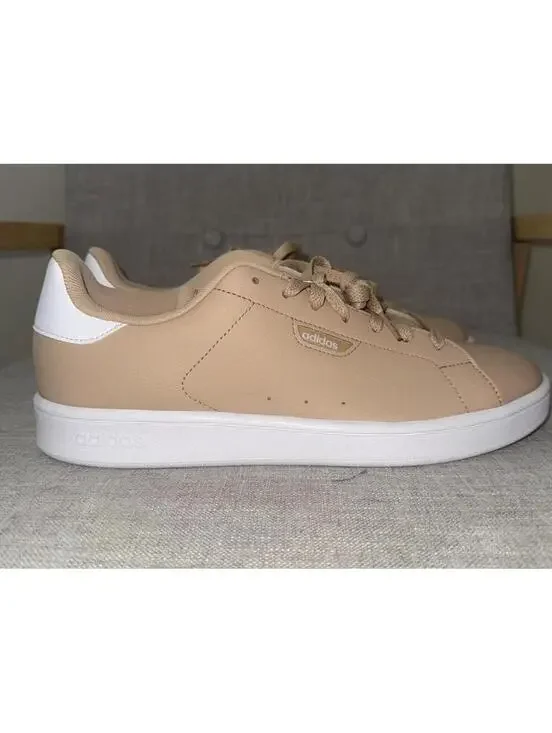 Adidas Men's Advantage Base Court Sneakers - Nude / Tan Beige Size 10 New