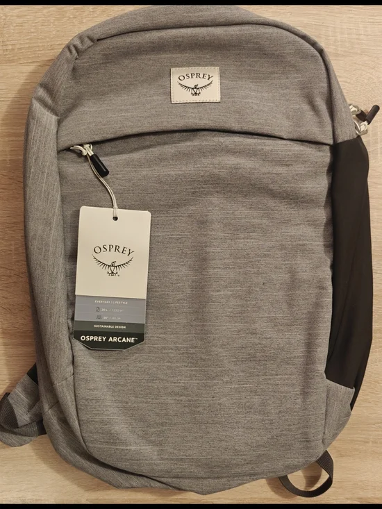 Osprey Arcane Large Day Commuter Backpack Grey Heather Laptop Travel Urban