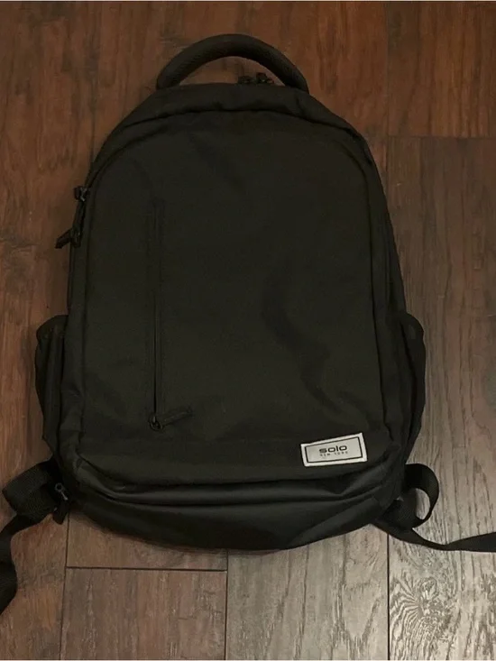 solo Black Men's Commuter Backpack