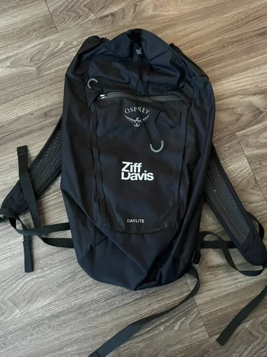 OSPREY Daylite Cinch Black Lightweight Backpack Hiking Rucksack Ziff Davis