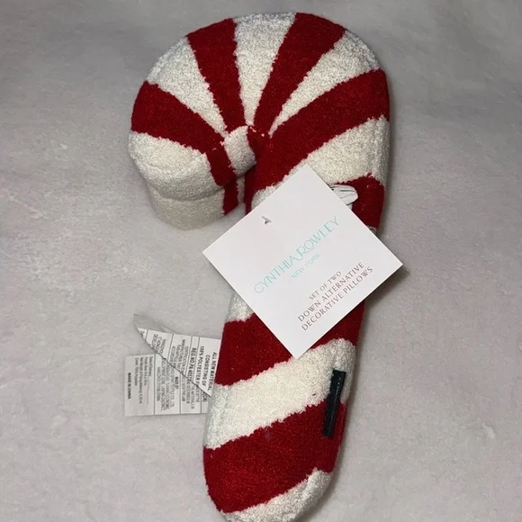 Cynthia Rowley Candy Cane 2Pack Pillows