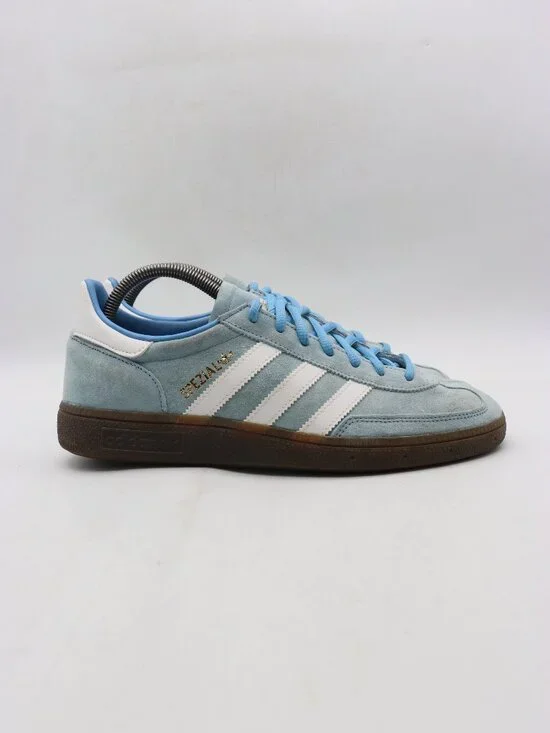adidas Handball Spezial Men's Size 8.5 Light Blue Sneakers Shoes BD7632