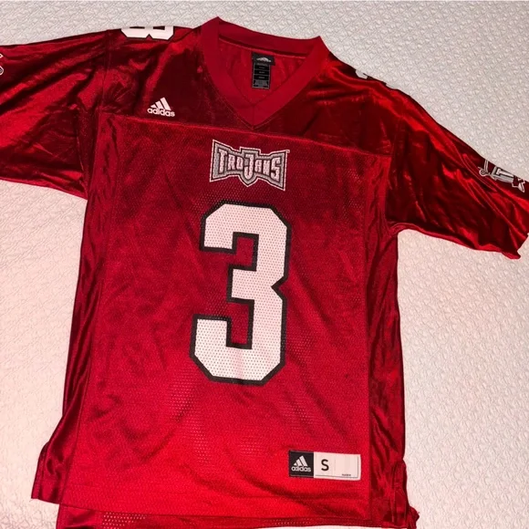 Troy University Trojans Adidas football jersey number three game day in small