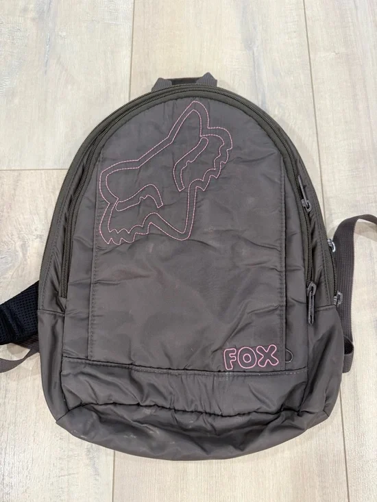 Vintage Y2K Fox Racing Mini Backpack
