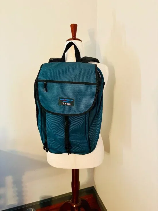 Vintage L.L.Bean Convertible Travel Backpack / Carry-On / Laptop Bag