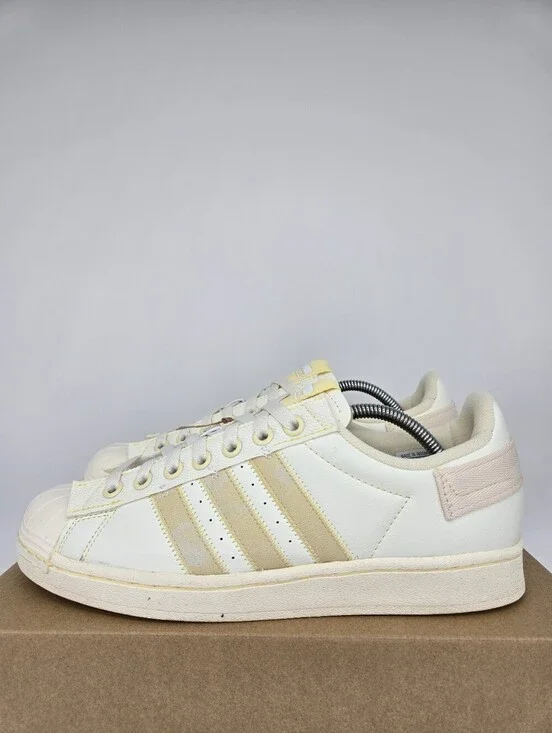 adidas Men's Parley x Superstar GX6970 Off White Shoes Size 9