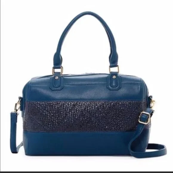 Pink Haley Bag Haley Two‎ Tone Satchel Blue
