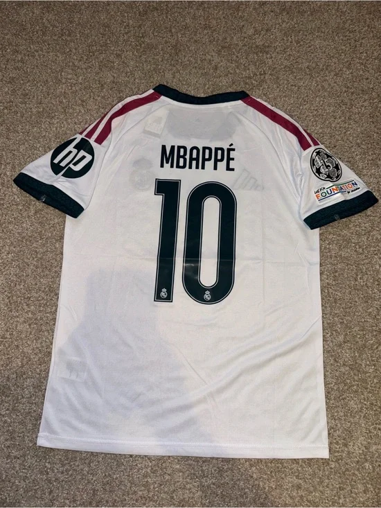 Adidas Real Madrid 2026-27 Mbappé #10 Men’s Fans Version Home Soccer Jersey 🆕